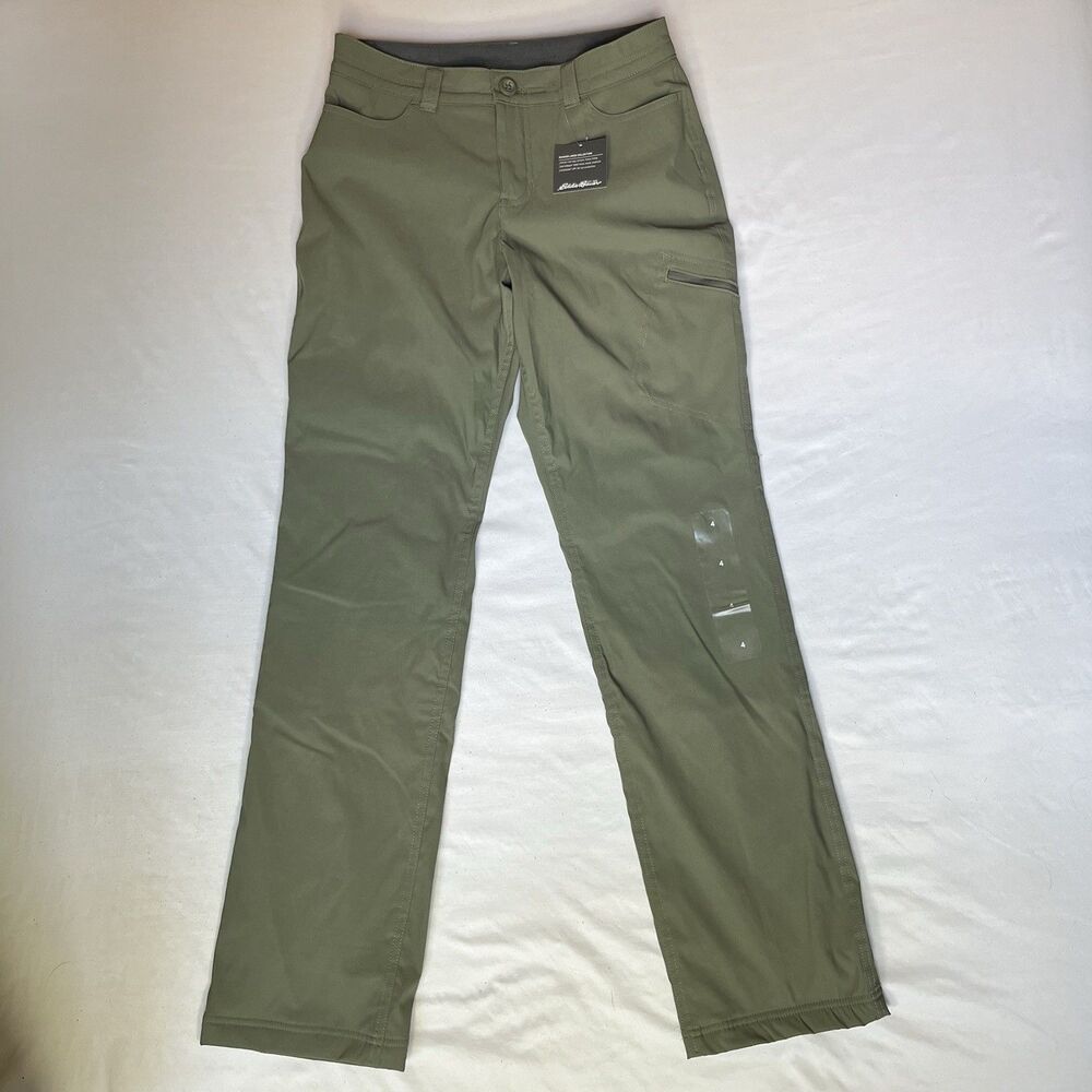 Eddie Bauer Women's Rainier Fleece lined Pants Sz 4 (W30 L31) NWT $80